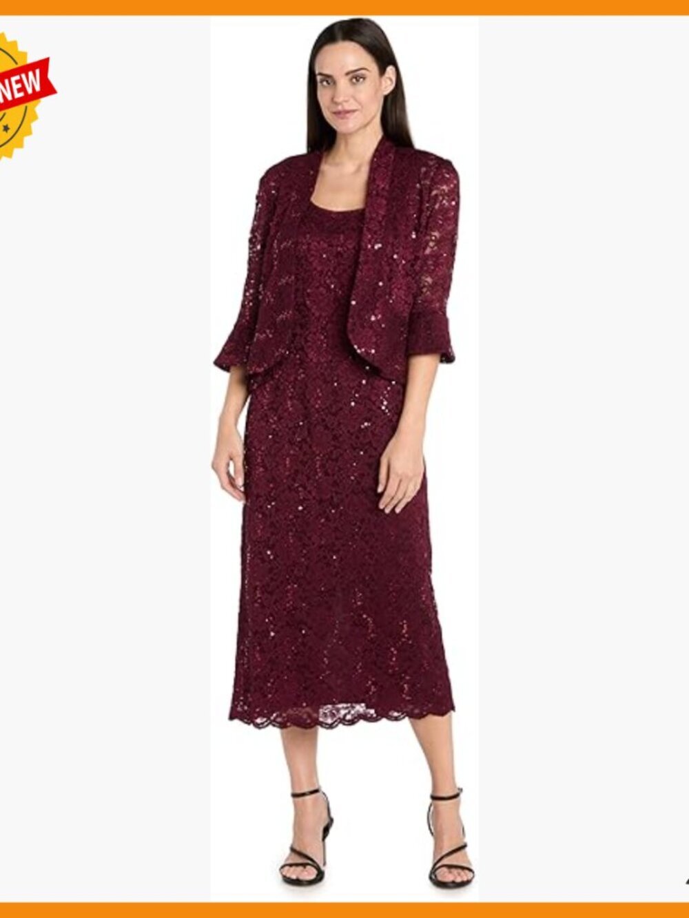 Floral Lace Ensemble, Stretch Fabric, Formal Wear, Club Outfit